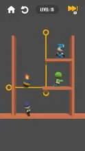 警察を助けよう：ピンを引け！3D icon